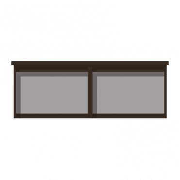 2-Bay 3 x A4 Recycled Plastic Outdoor Noticeboard, Unglazed