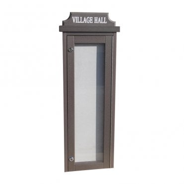 3 x A4 Recycled Plastic Outdoor Noticeboard, Glazed