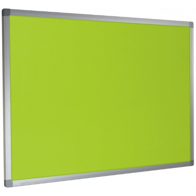 Aluminium Framed Notice Board Fiesta Fabric
