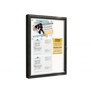 Classic Noticeboards, Painted Frame, Side Opening or Raising Door