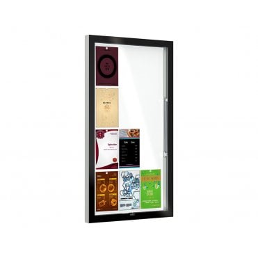 Edge Post Mounted Outdoor Noticeboard 80mm