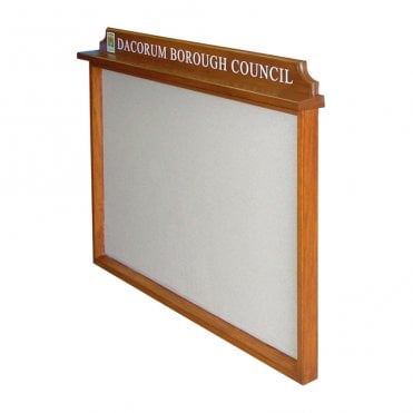 External Oak Noticeboard 10 x A4 Unglazed 