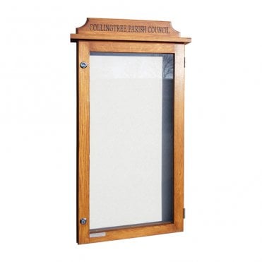 External Oak Noticeboard 6 x A4