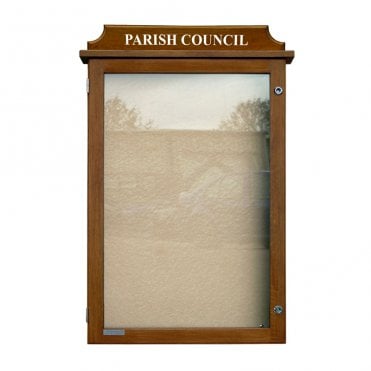 External Oak Noticeboard 9 x A4