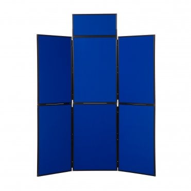 Lightweight Folding Display Boards, 6 Panel, PVC Frame 