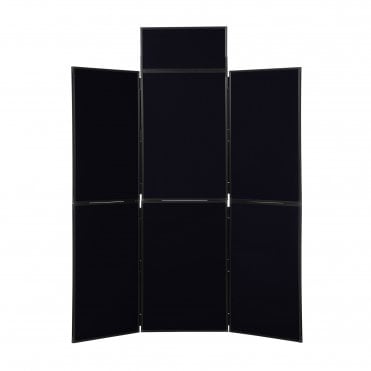 Lightweight Folding Display Boards, 6 Panel, PVC Frame 