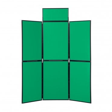 Lightweight Folding Display Boards, 6 Panel, PVC Frame 