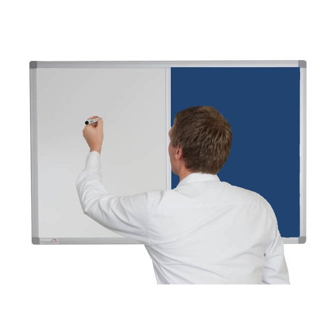Magnetic Combination Board Half Cara Fabric