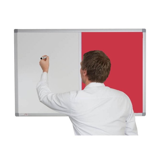 Magnetic Combination Board Half Fiesta Fabric