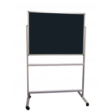 Mobile Fixed Double Sided Notice Board, Felt Fabric