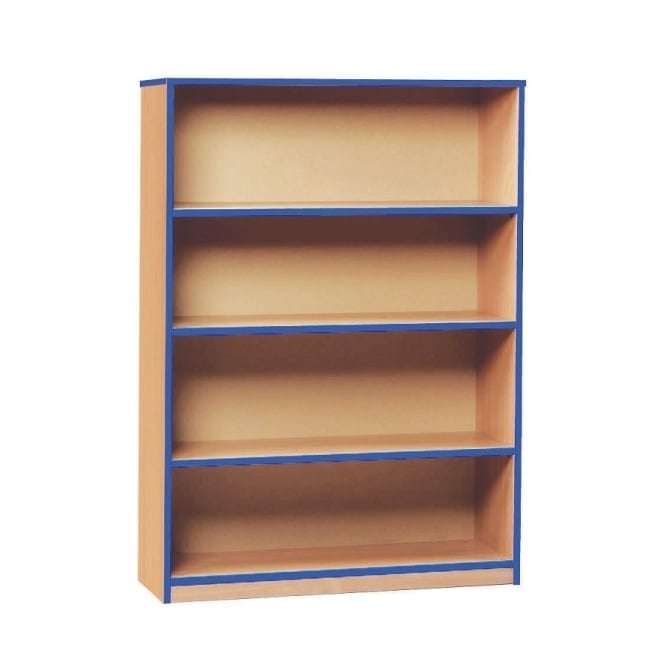 Open Bookcase with 1 Fixed Shelf and 2 Adjustable Shelves 
