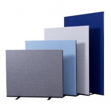 Office Partition Screens 1200mm wide, Woolmix Fabric