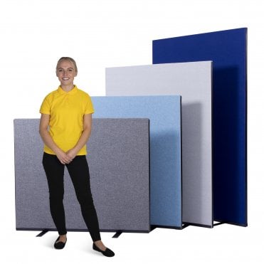 Office Partition Screens 1400mm wide, Woolmix 