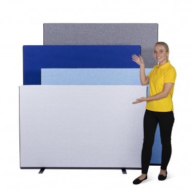 Office Partition Screens 1500mm wide, Woolmix
