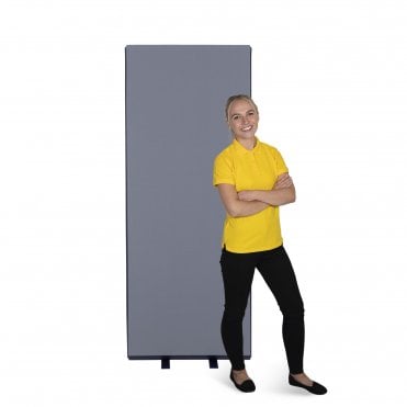Office Partition Screens 700mm wide, Woolmix Fabric