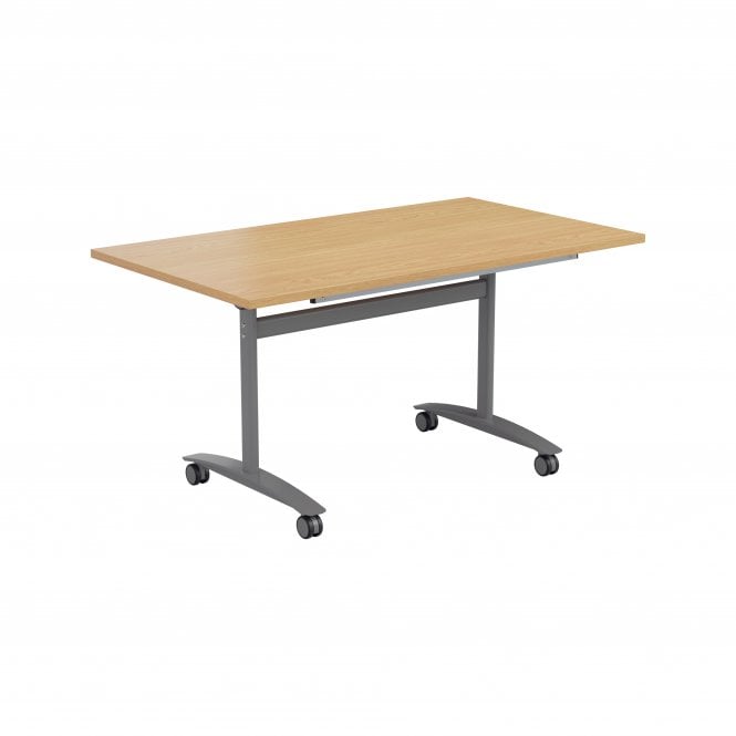 One Rectangular Tilting Top Table