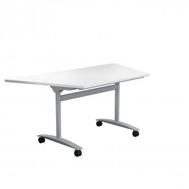 One Trapezoidal Tilting Top Table