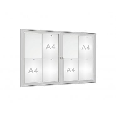 Tradition Dual Door Outdoor Noticeboard